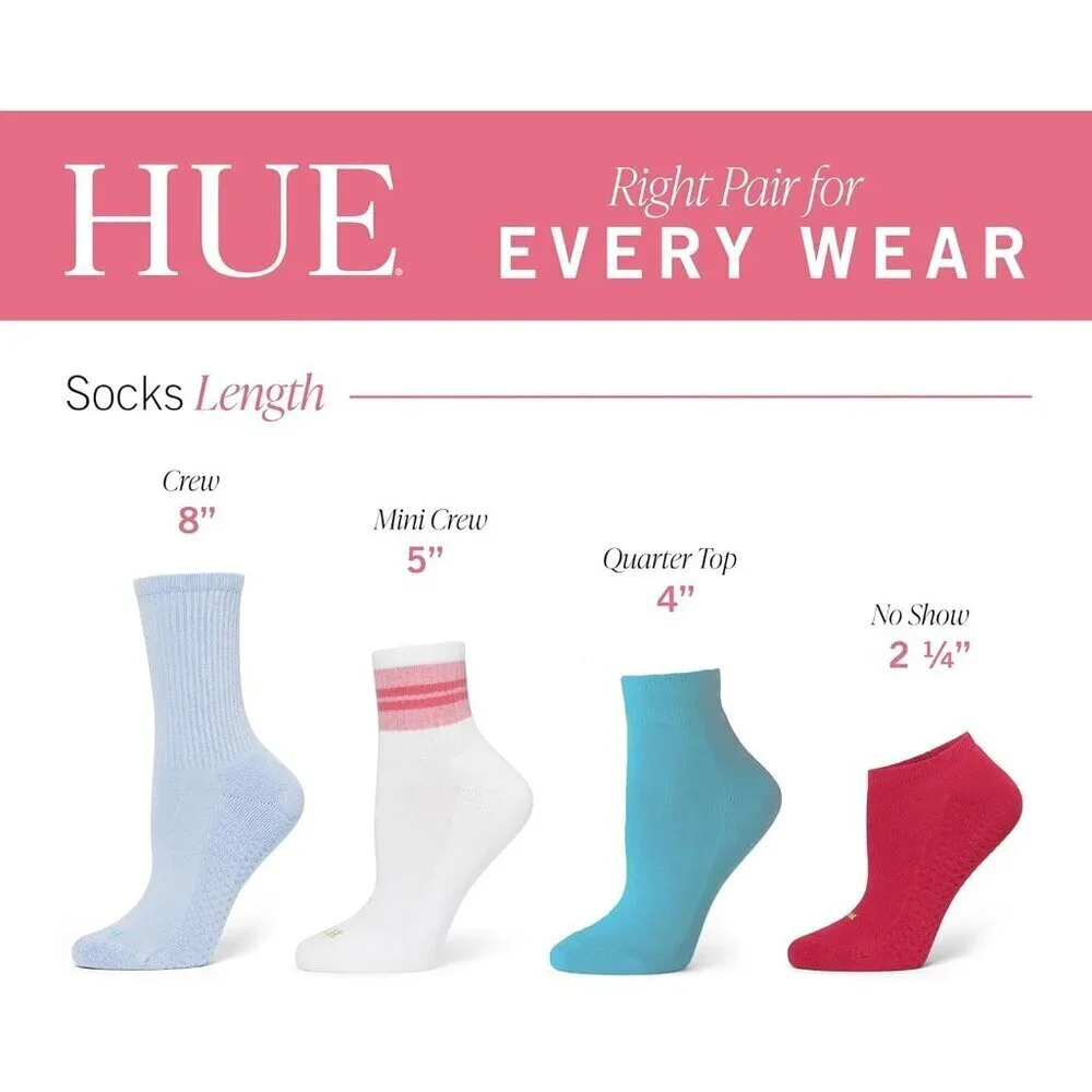 Women's White 6-pack Imported Knit Mini Crew Socks